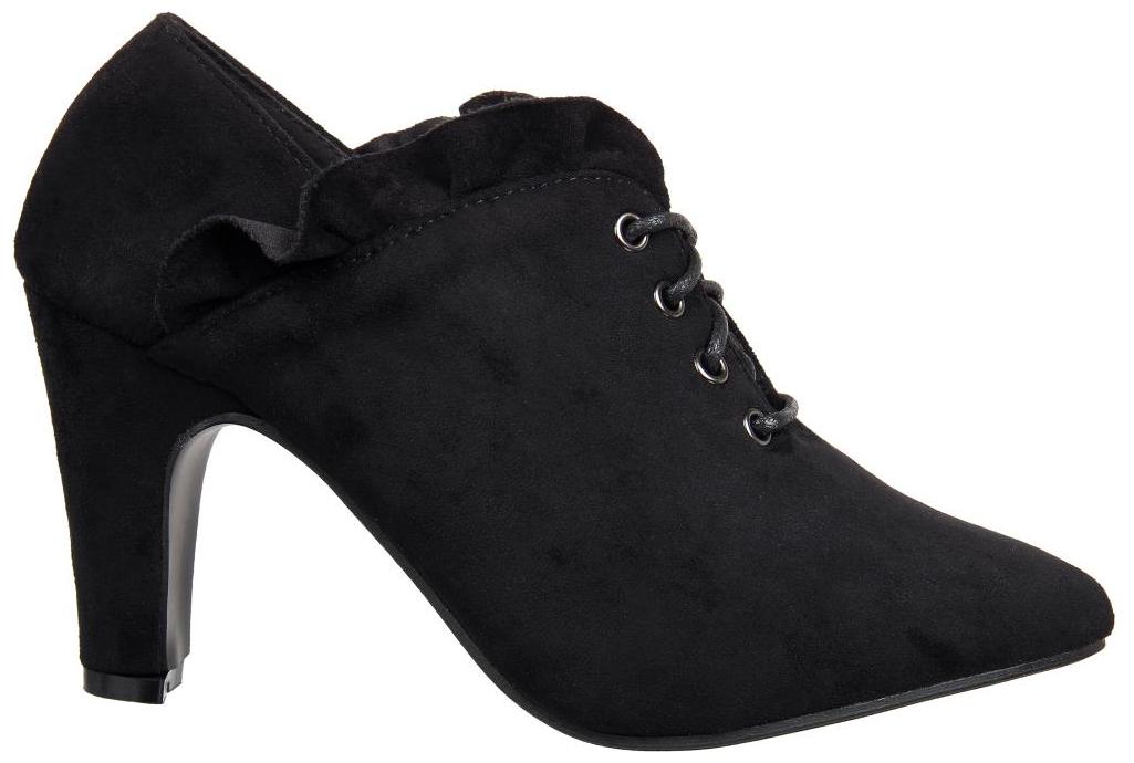 

Flat n Heels Women Black Heeled Sandals