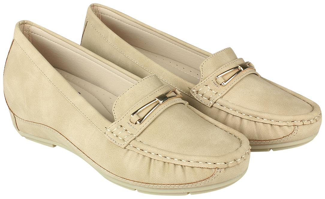 

Flat n Heels Women Brown Loafers