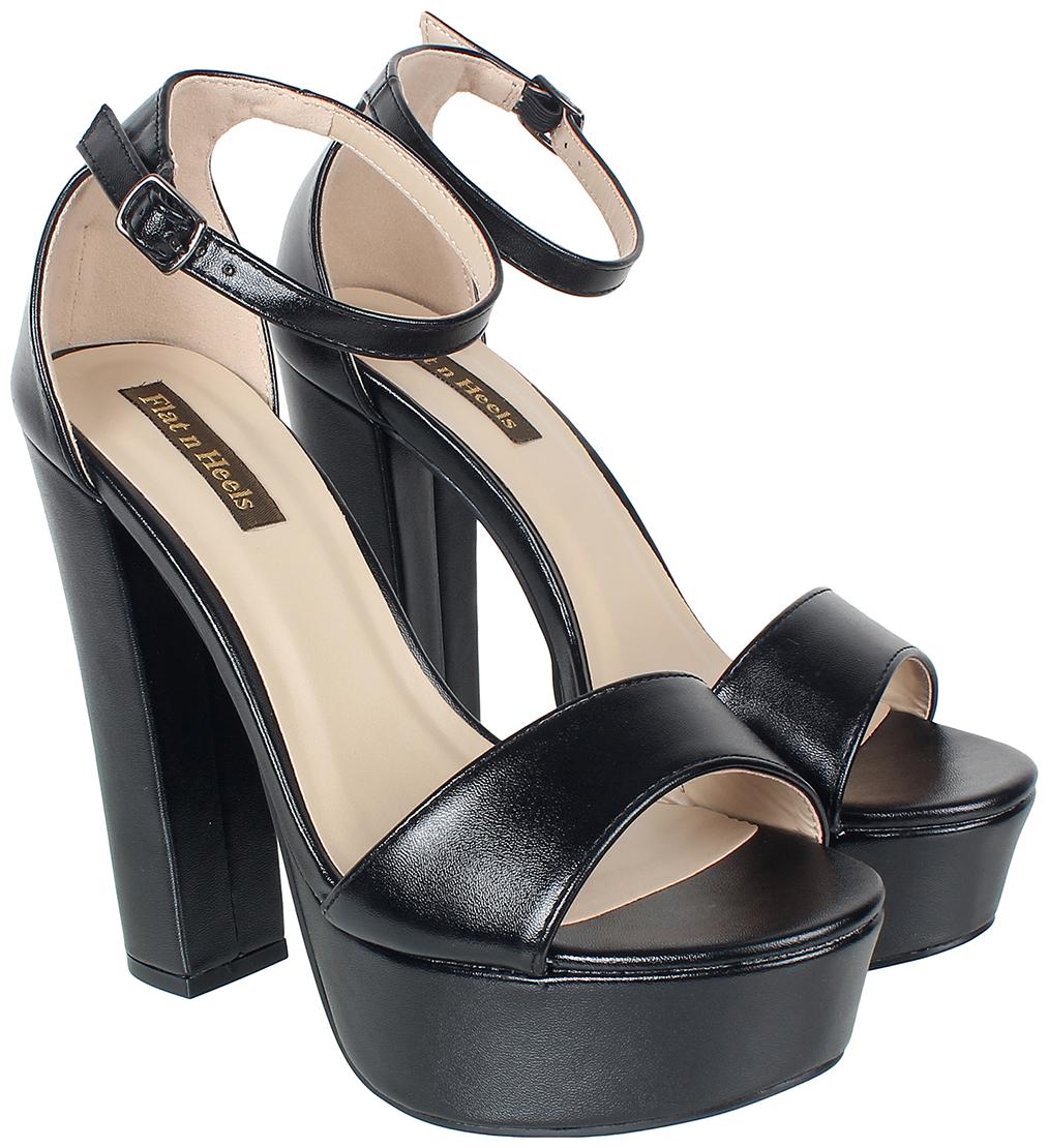 

Flat n Heels Women Black Pumps