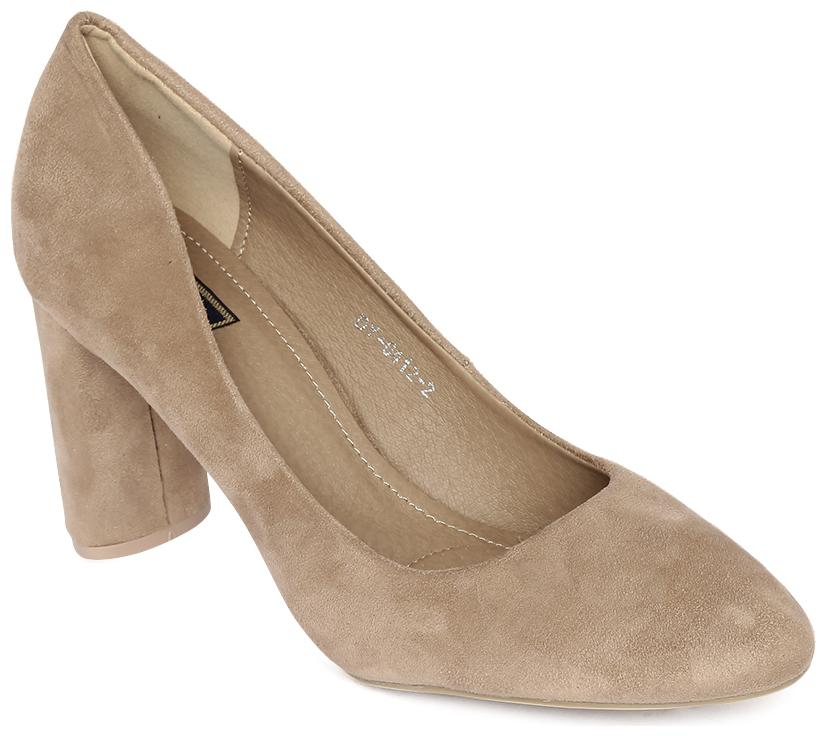 

Flat n Heels Heels Suede Women Beige