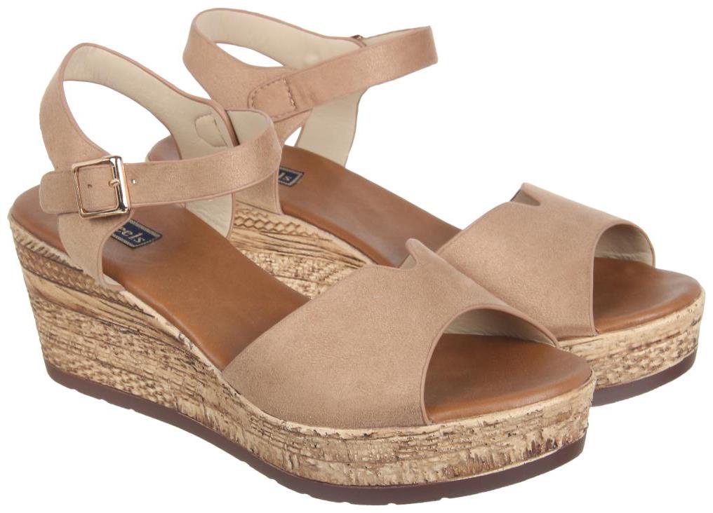 

Flat n Heels Women Beige Wedges