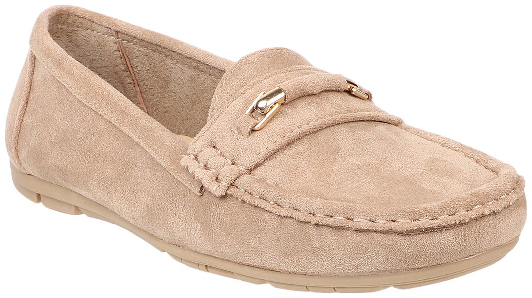 

Flat n Heels Women Brown Loafers