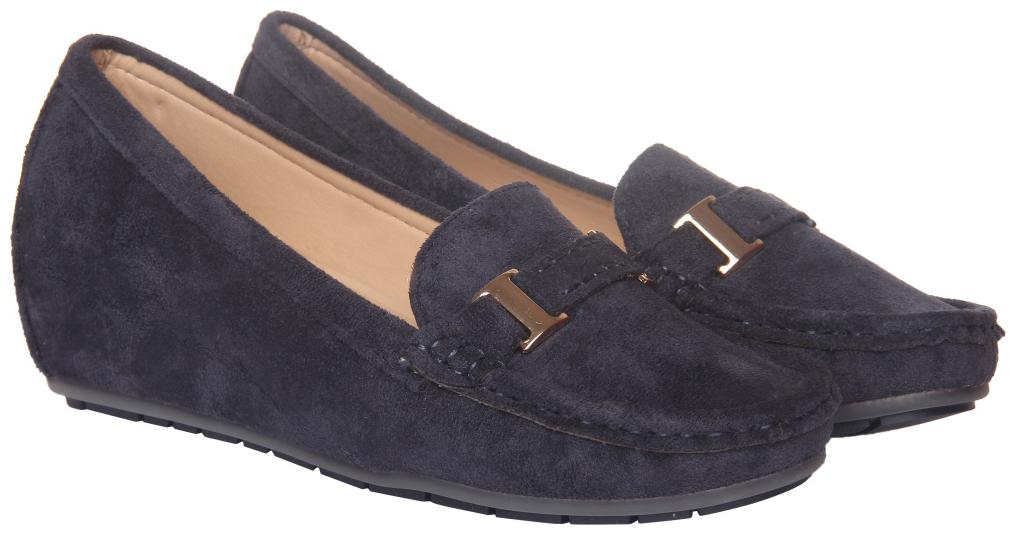 

Flat n Heels Women Navy Blue Casual Shoes