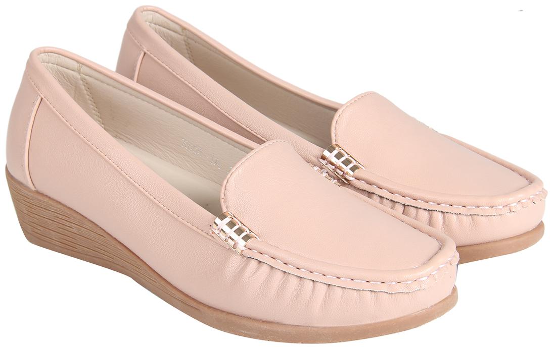 

Flat n Heels Women Pink Loafers