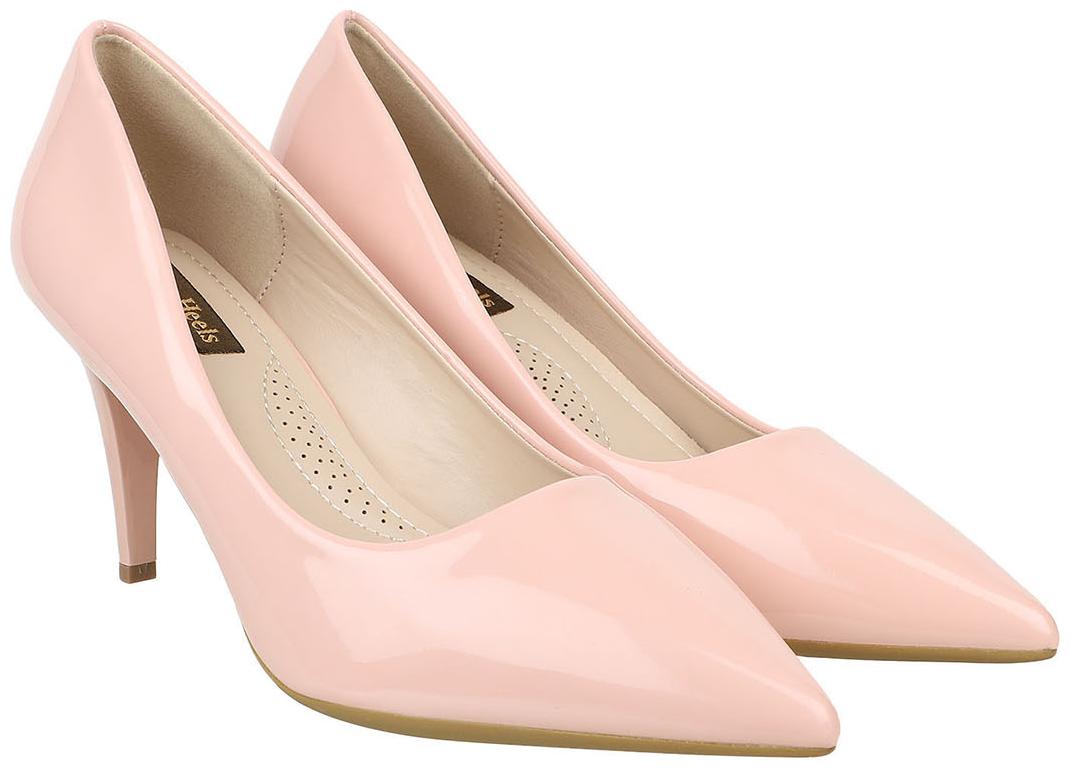 

Flat n Heels Women Pink Pumps
