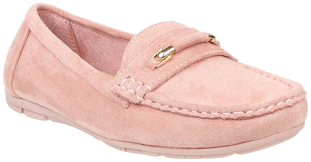 

Flat n Heels Women Pink Loafers