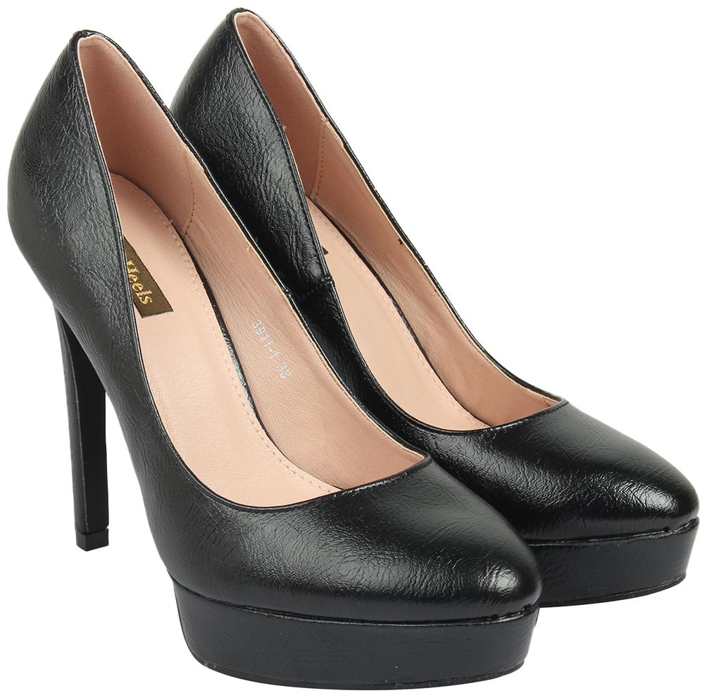 

Flat n Heels Women Black Heeled Sandals