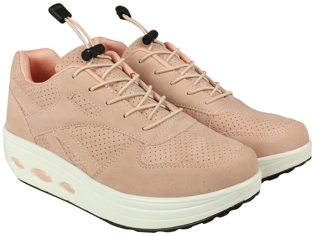 

Flat n Heels Women Pink Slip-On Shoes