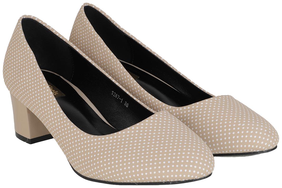 

Flat n Heels Women Beige Pumps