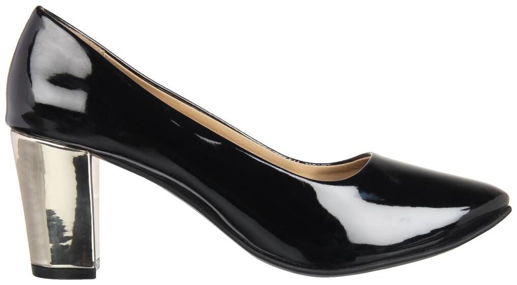 

Flat n Heels Women Black Pumps