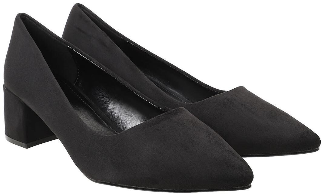 

Flat n Heels Women Black Pumps