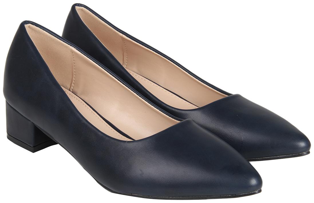 

Flat n Heels Women Navy Blue Pumps