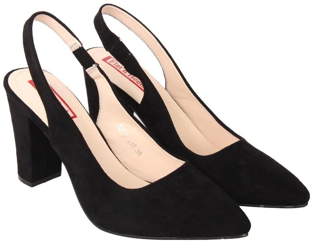

Flat n Heels Women Black Pumps