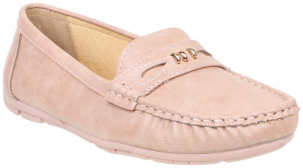 

Flat n Heels Women Pink Loafers