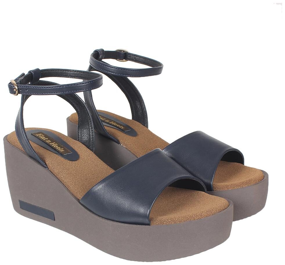 

Flat n Heels Women Blue Sandals