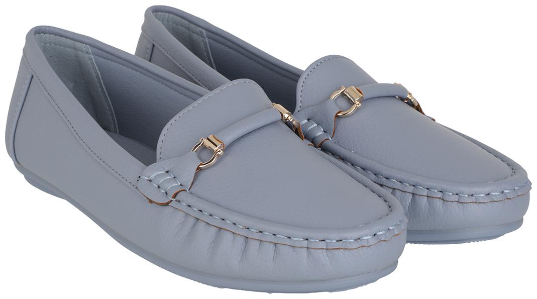 

Flat n Heels Women Blue Loafers