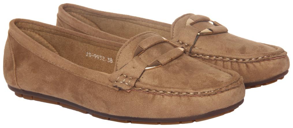 

Flat n Heels Khaki Casual ShoesFor Women