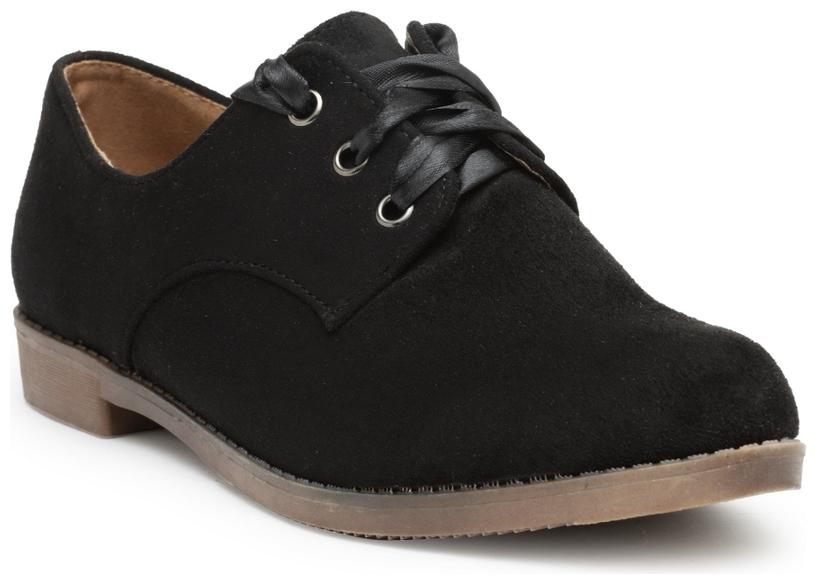 

Flat n Heels Black Casual shoes