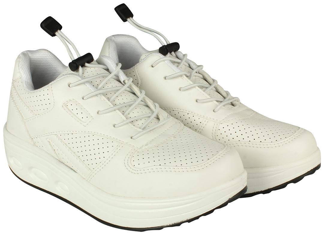 

Flat n Heels Women White Slip-On Shoes