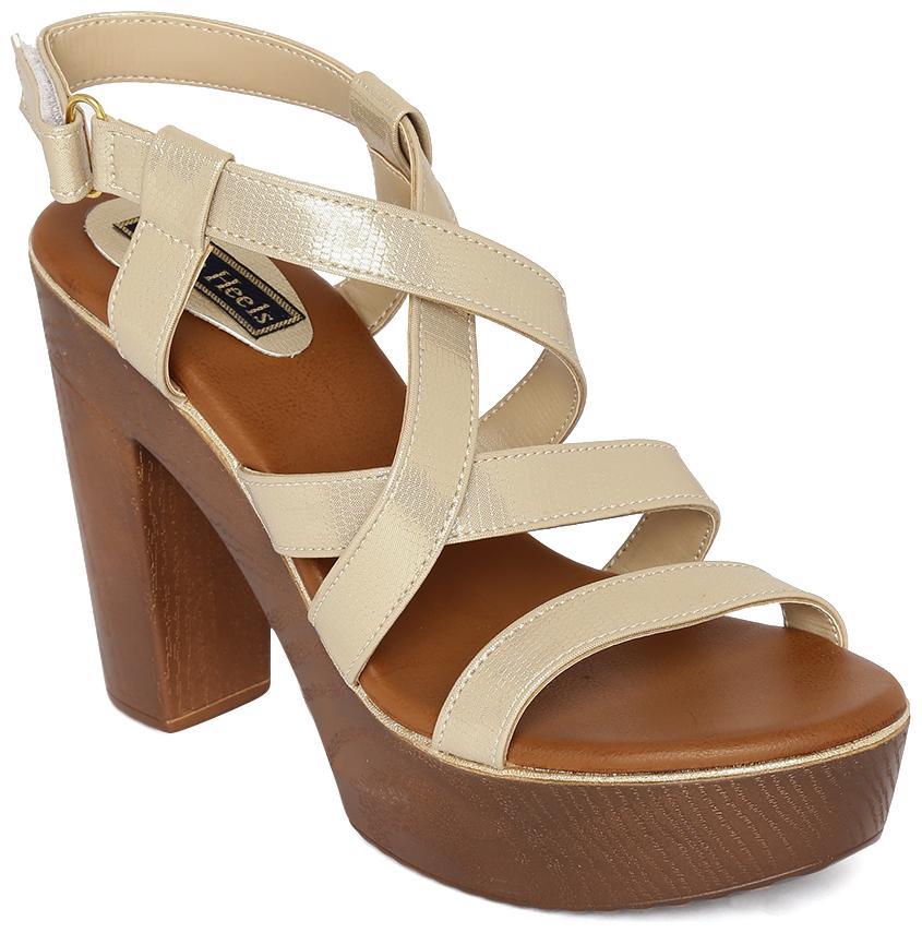 

Flat n Heels Heels Patent Leather Women Gold