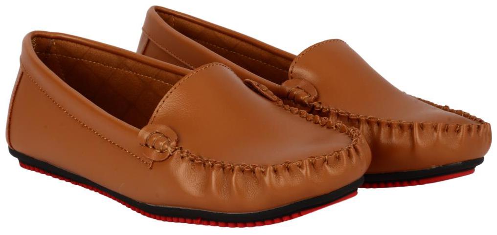 

Flat n Heels Tan Loafers For Women