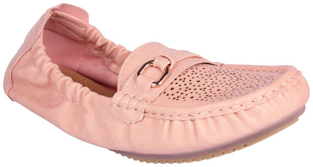 

Flat n Heels Women Pink Loafers