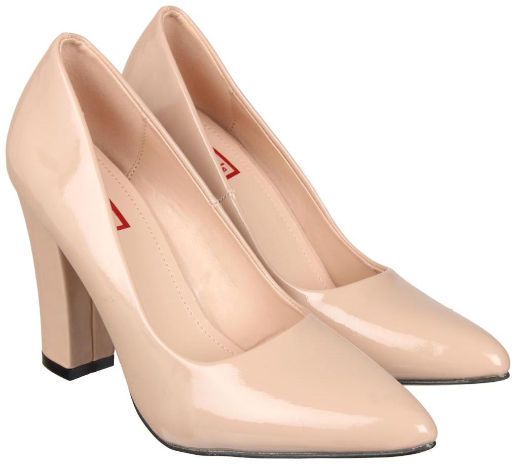 

Flat n Heels Women Beige Pumps