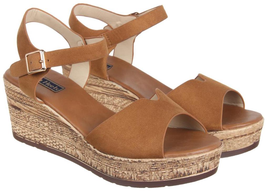 

Flat n Heels Women Tan Wedges