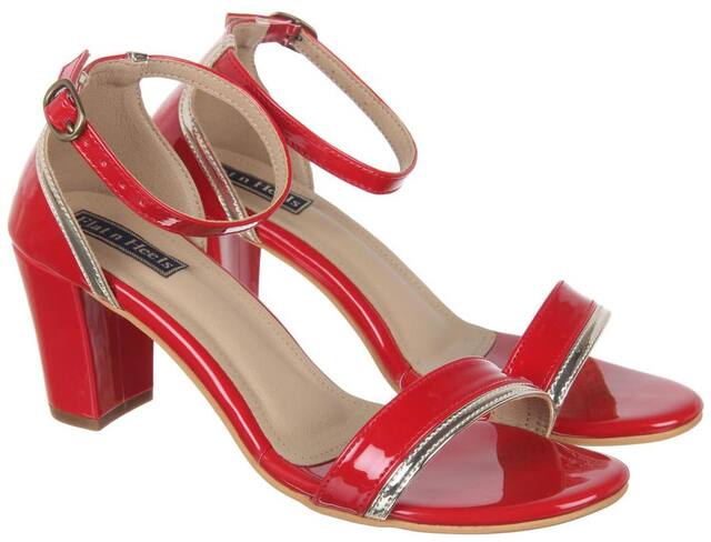 Flat n Heels Sandals For Women ( Red ) 1 Pair