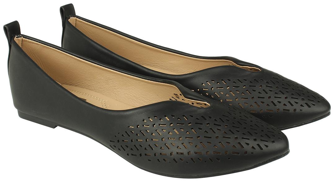 

Flat n Heels Women Black Bellies