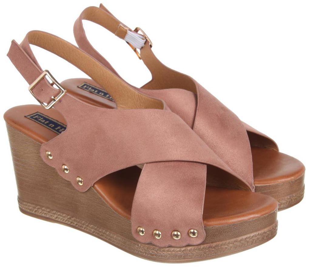 

Flat n Heels Women Pink Wedges