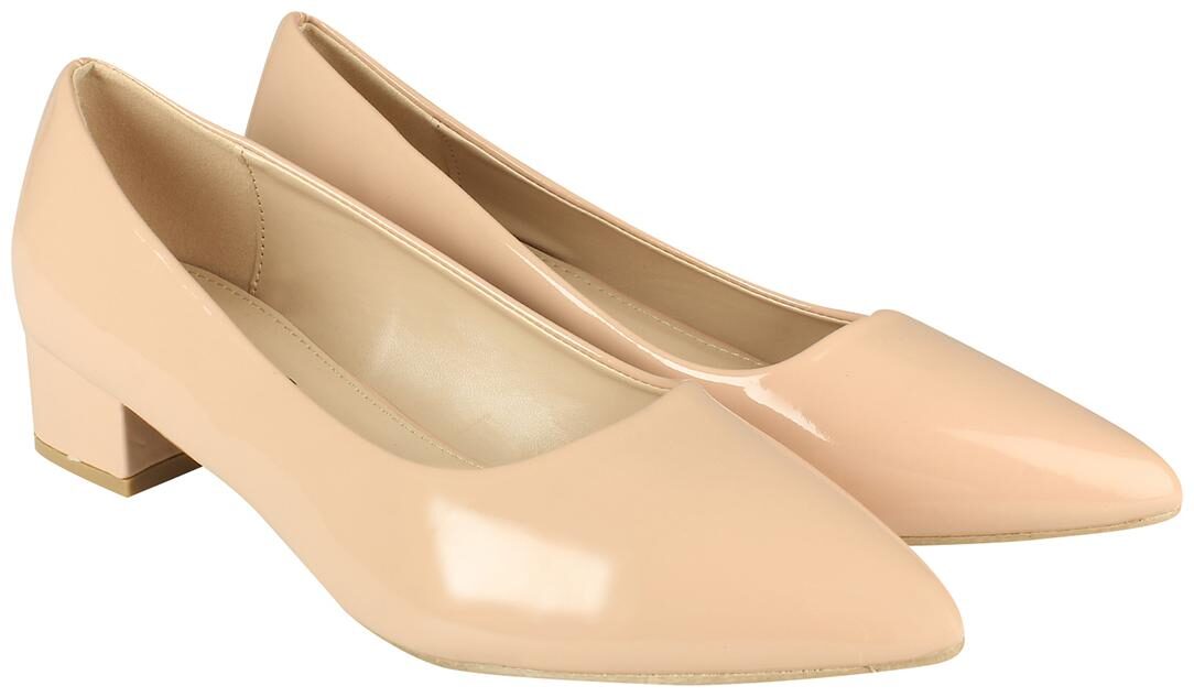 

Flat n Heels Women Pink Pumps