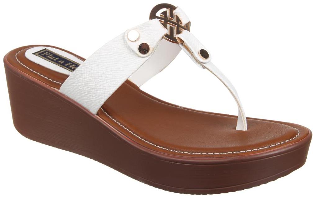 

Flat n Heels Women White Sandals