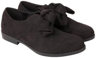 Flat n Heels Casuals For Women ( Black )