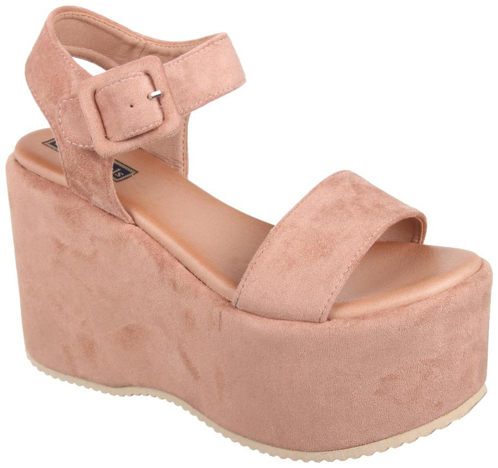 

Flat n Heels Women Pink Heeled Sandals