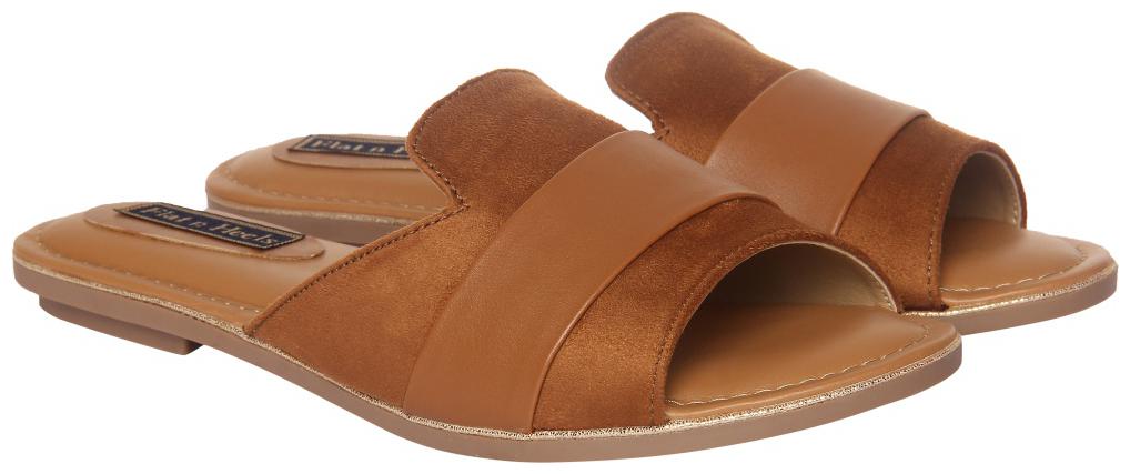 

Flat n Heels Tan Sandals For Women
