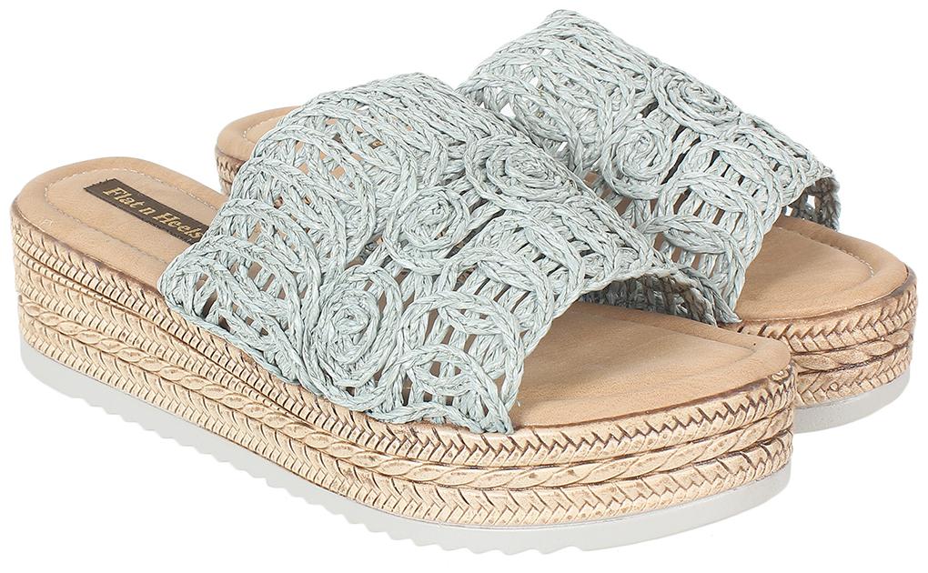 

Flat n Heels Women Green Sandals