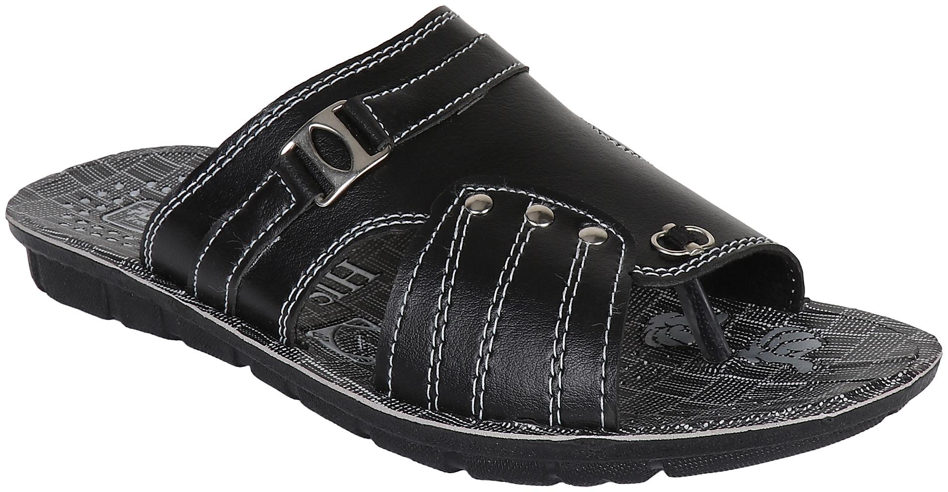 

Earton Men Black Flip-Flops - 1 Pair