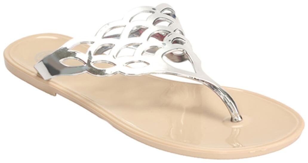 

Flipside Womens Gladiator Beige Flats