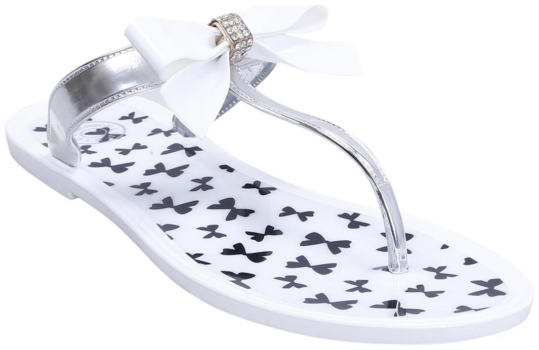 

Flipside Womens Nicole White Flats
