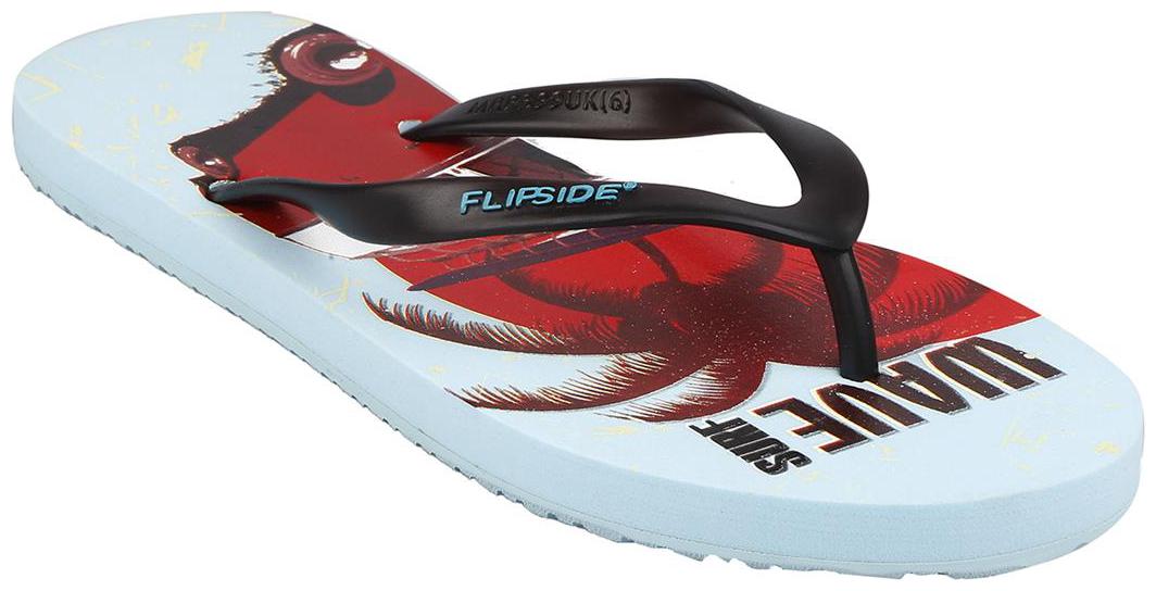 

Flipside Womens California Wave Aqua Flipflops
