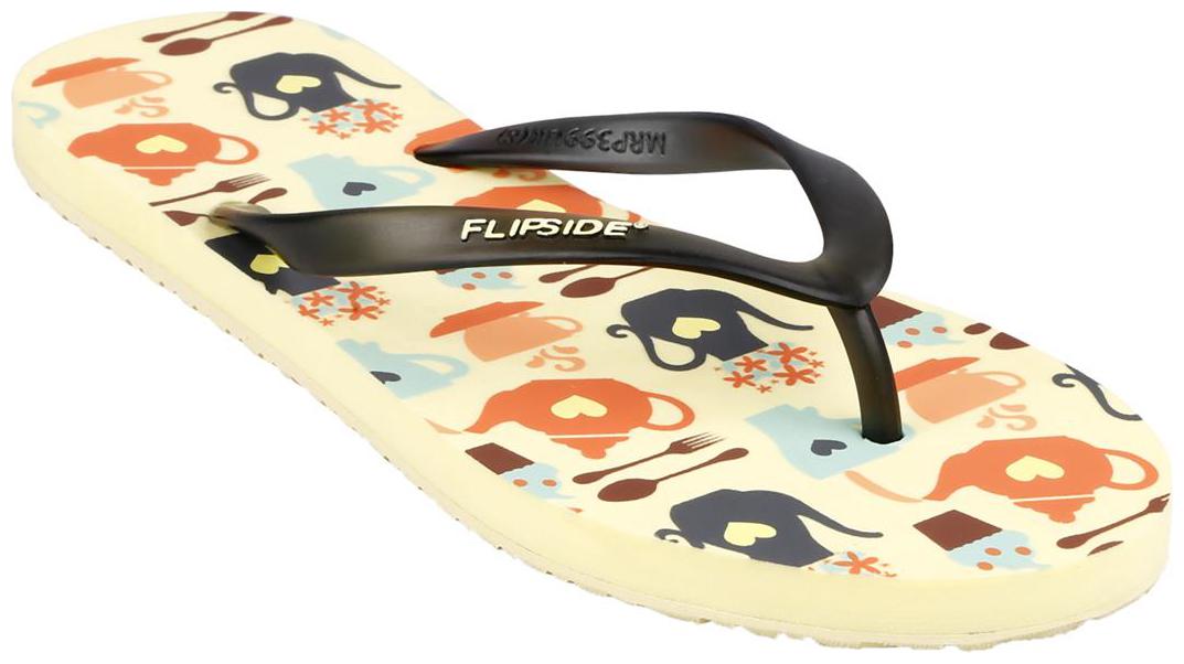 

Flipside Womens Tea Time Yellow Flipflops
