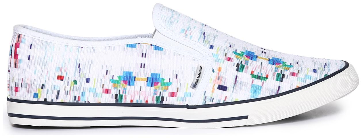 

Flying Machine Men White Casual Shoes - B4QUETKOKIF