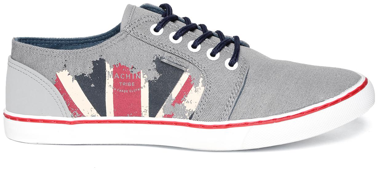 

Flying Machine Men Grey Classic Sneakers - Lis9sw6jx1s