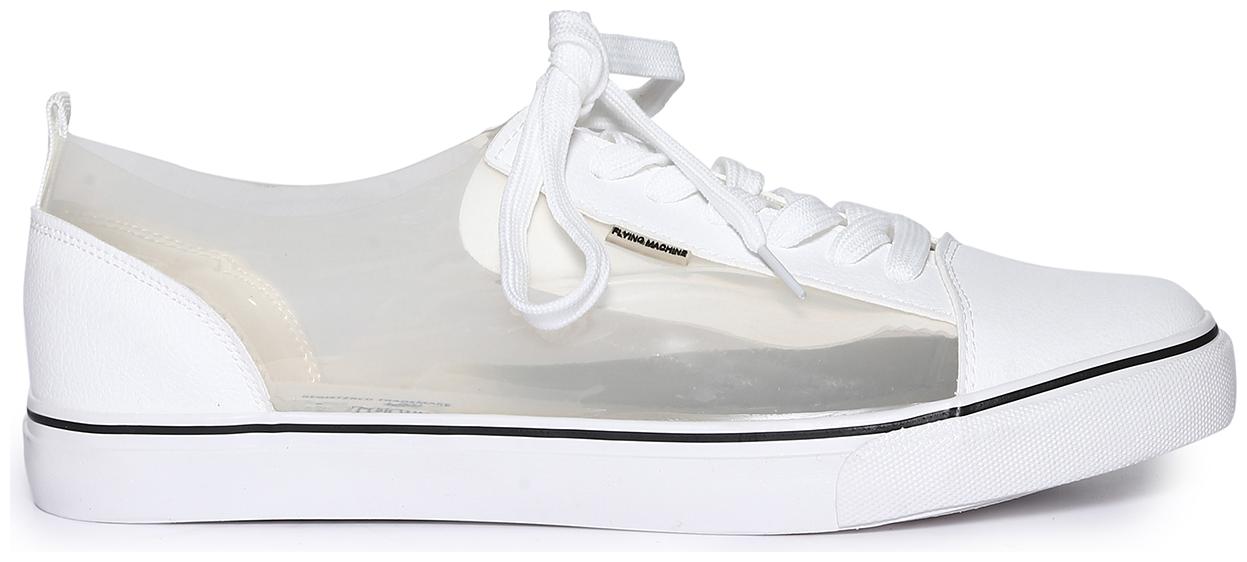 

Flying Machine Men White Classic Sneakers - Hvkp3ovxy8u