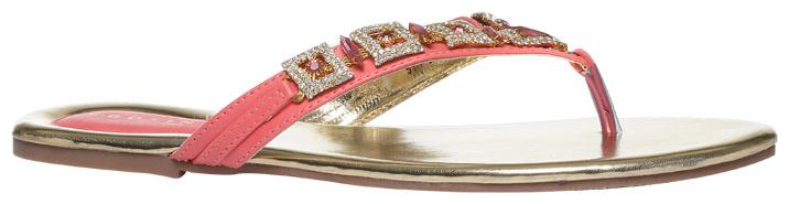 

Footin By Bata Women Pink T-Strap Flats