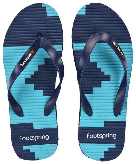 

FOOTSPRING Men Navy Blue Flip-Flops - 1 Pair