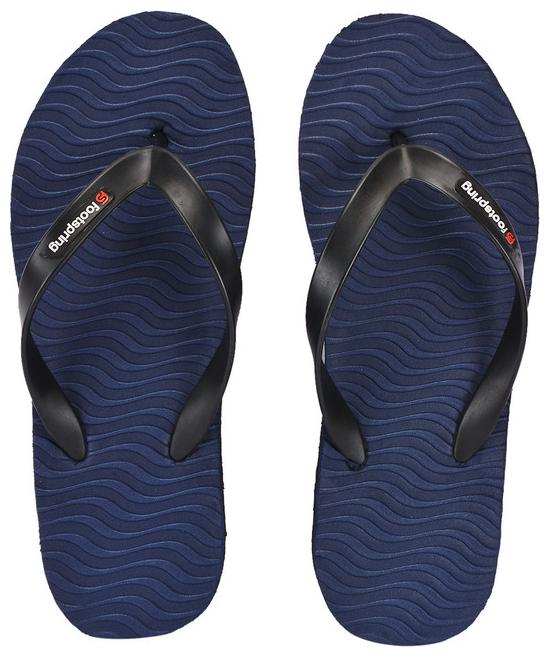 

FOOTSPRING Men Navy Blue Flip-Flops - 1 Pair