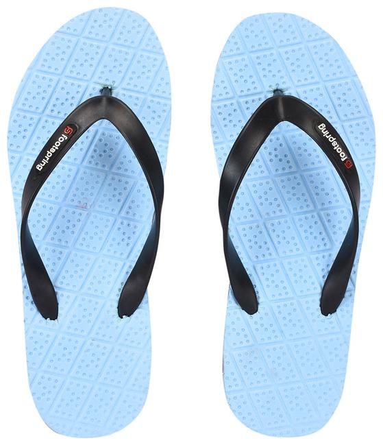

FOOTSPRING Men Blue Flip-Flops - 1 Pair