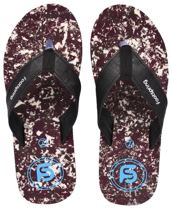 

FOOTSPRING Men Brown Flip-Flops - 1 Pair
